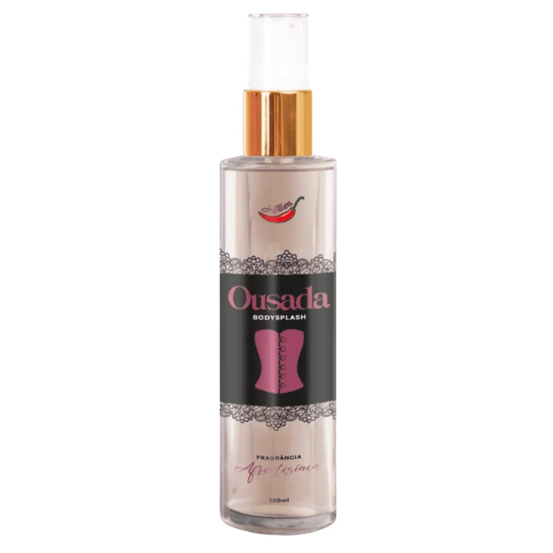 Body Splash Ousada 120ml Chillies Atacado para Revenda