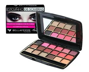 Bella Femme - Estojo de 18 Sombras Matte BF10021A Atacado para Revenda