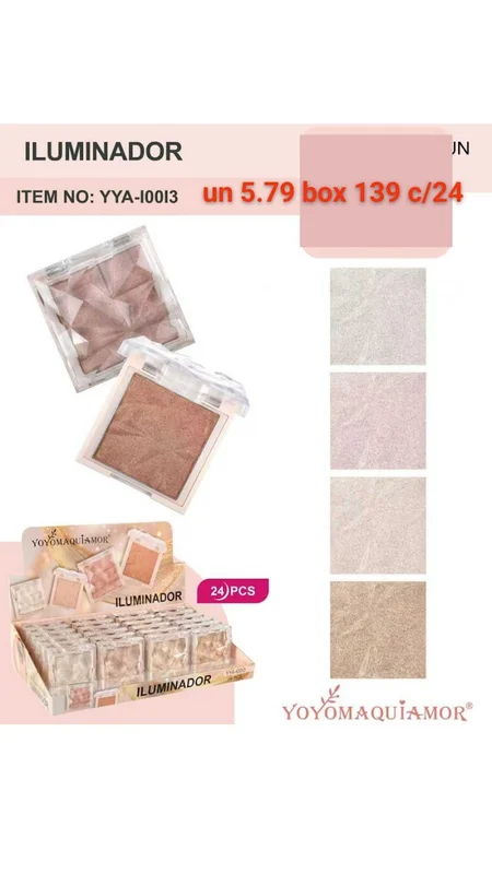 Iluminador - YO YO - Maquiagem Atacado Revenda