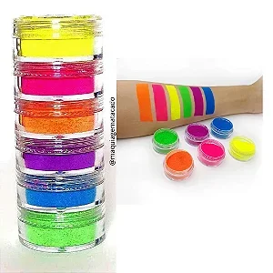 Torre de Sombra Neon 06 Cores Pigmento QBM998 Atacado para Revenda