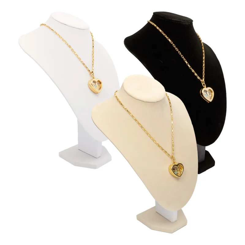 Expositor para Colares - Veludo - Porta Colar - 1 Unidade Atacado para Revenda