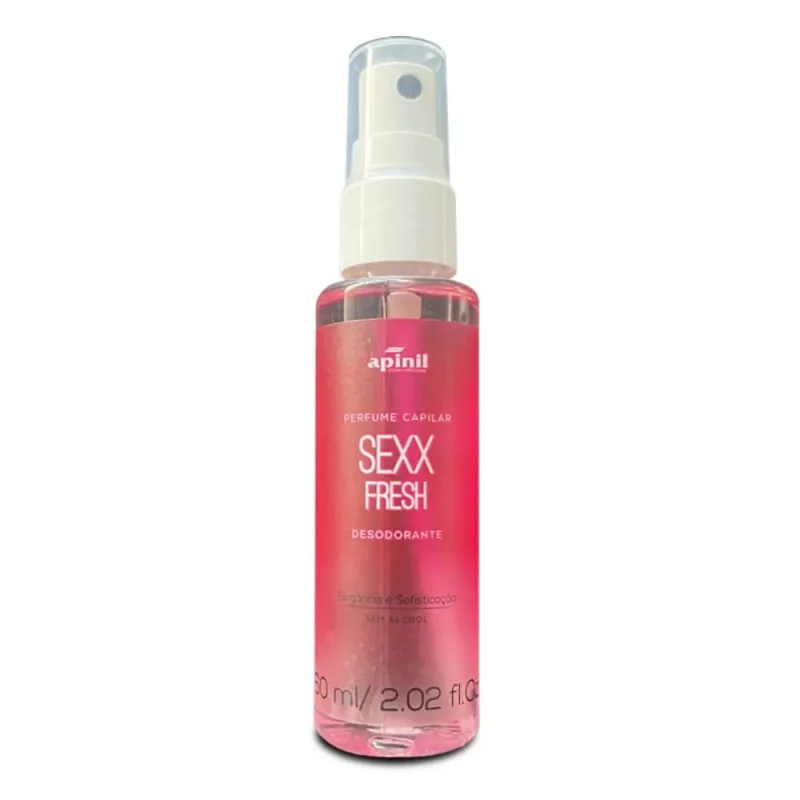 Perfume Capilar Sexx Fresh 60ml Apinil Atacado para Revenda