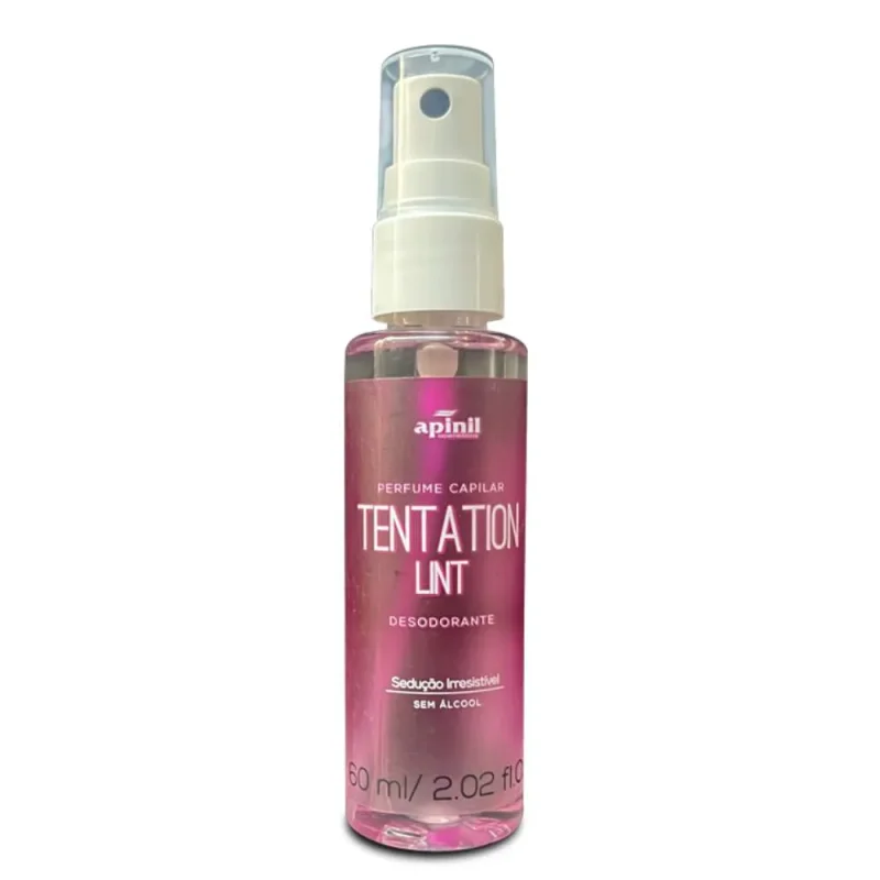 Perfume Capilar Tentation Lint 60ml Apinil Atacado para Revenda