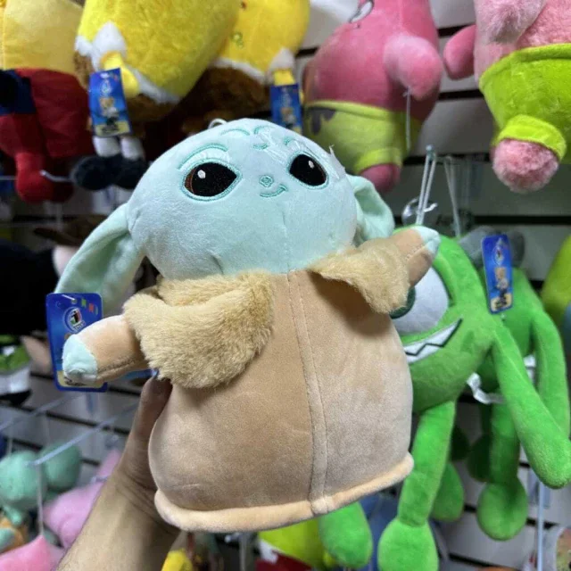Kit C/6 Pelúcia Personagem Baby Yoda 25Cm Atacado