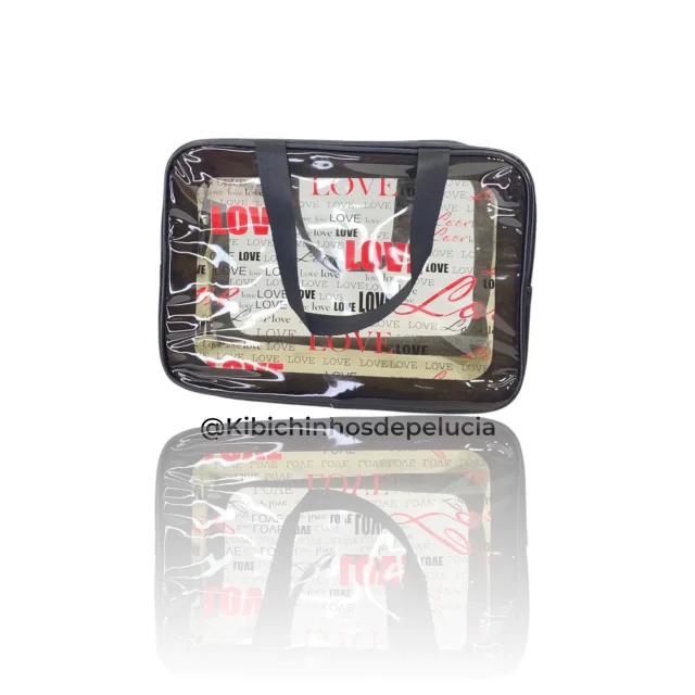 Necessaire Amor 31x22x10cm Atacado
