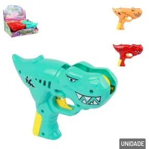 Pistola de Plástico 13,5cm Dinolito Color Atacado