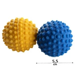 Bola Cravo para Pets Pequena 5,5 cm 2 Pçs Colors Atacado
