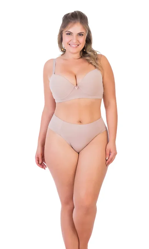 Calcinha Lut Lateral Duplo em Microfibra 813 Kit C/3 Atacado