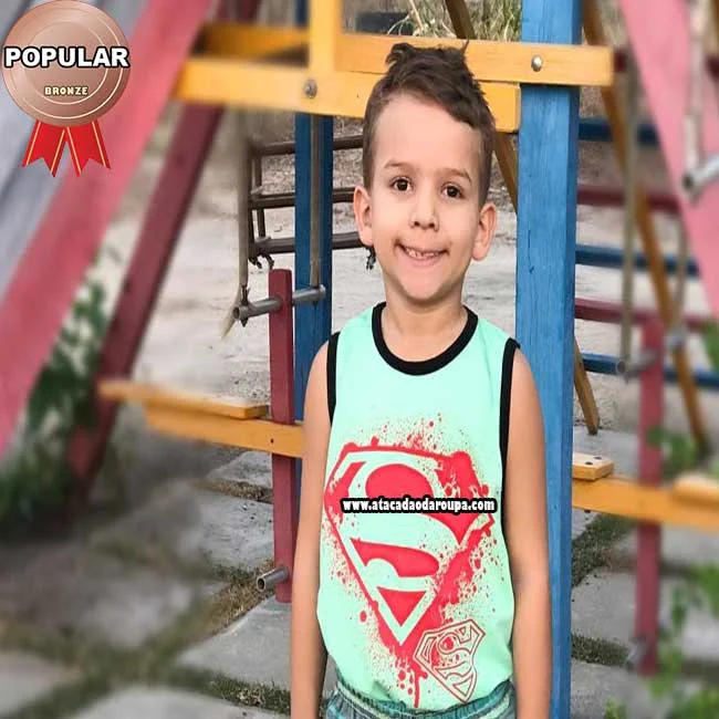 Regata Machão Infantil Atacado