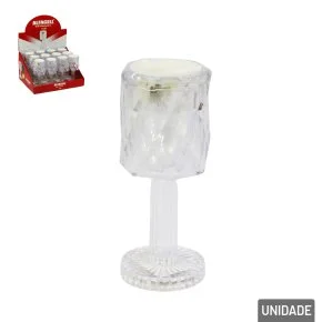 Luminária LED 12cm Abajur Decorativo Texturizado Atacado