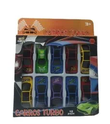 TK-AB4572 BRINQUEDO CARRINHO DE METAL C/10 Atacado