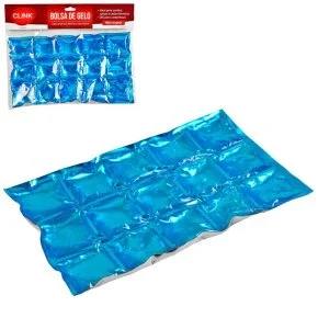 Bolsa de Gelo Artificial Flexível Azul Atacado