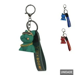 Chaveiro de Silicone 20cm Cachorro Color Atacado