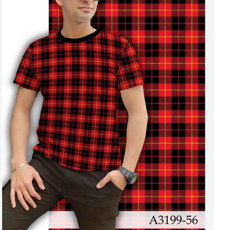 Camisa Manga Curta Masculina Xadrez Atacado