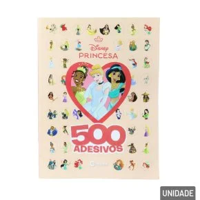 Livro de Colorir 500 Adesivos Princesa 36 Páginas Atacado