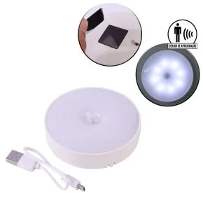 Luminária de Parede Spot LED Recarregável USB Atacado