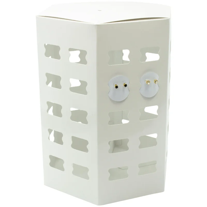 Cone Expositor Sextavado com 60 Furos - 1 Unidade Atacado para Revenda