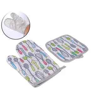 Luva Térmica de Poliéster 26cm Forno com Descanso Atacado