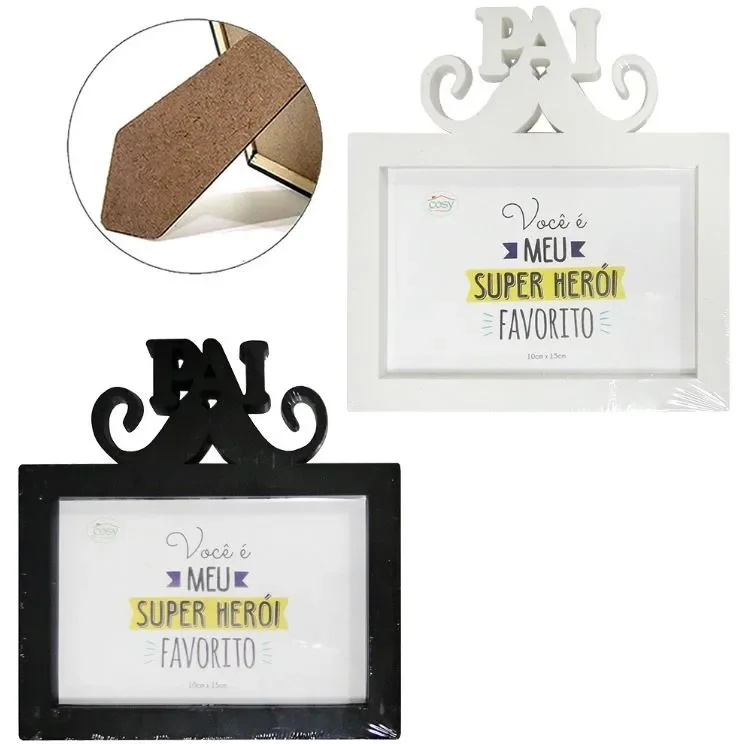 GF133792 PORTA RETRATO PAI 10X15CM Atacado