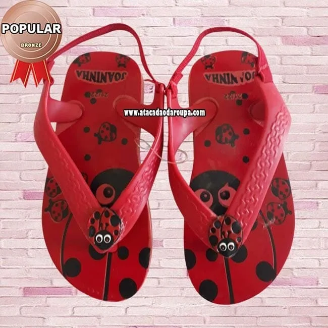 Sandália Infantil Feminina Atacado