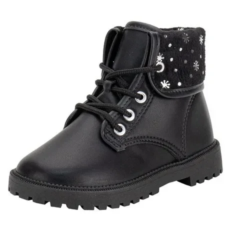 Bota Infantil Feminina Coturno Molekinha 2126524 Preto Atacado