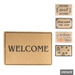 Tapete de Poliéster 60x40cm Figuras Sortidas Atacado