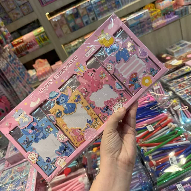 Kit C/10 Bloco de Notas Happy stitich Atacado