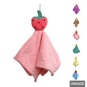 Toalha de Poliéster 29x29cm Naninha Sortidas Atacado