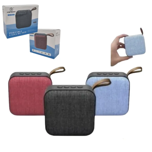 MINI CAIXA DE SOM BLUETOOTH KAPBOM KA-8515 KA-8518 Atacado