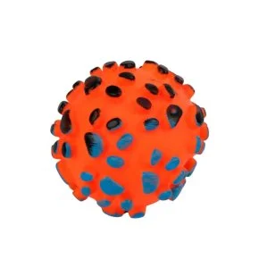 Bola de Vinil para Pet 6cm Cravejada Color Atacado