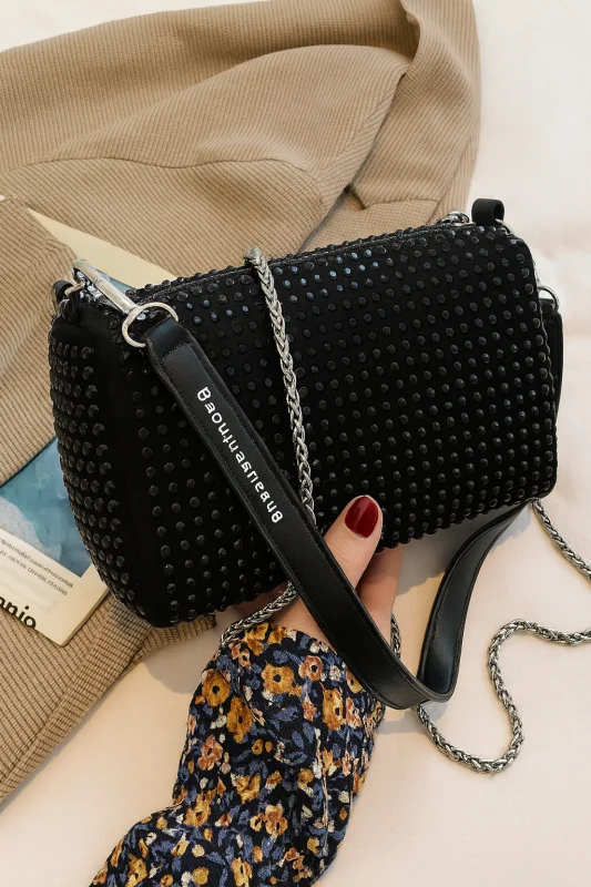 Bolsa de Brilho Strass N° 1 Atacado