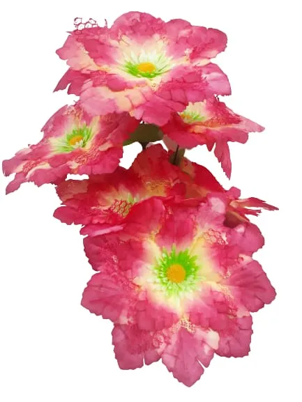 07272 BUQUE DE DALIA COM RENDA X 7 50CM Atacado