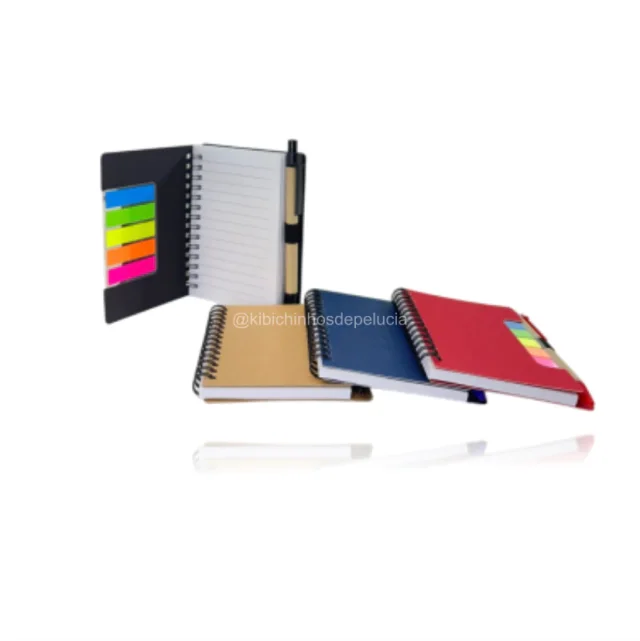 Bloco De Anotação Com Caneta De Papel 10x13cm Atacado