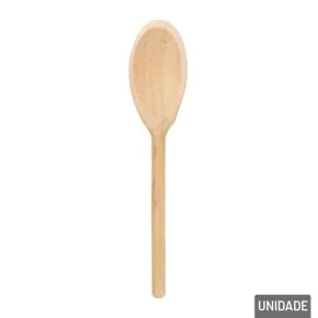 Colher de Bambu Multiuso 24cm Atacado