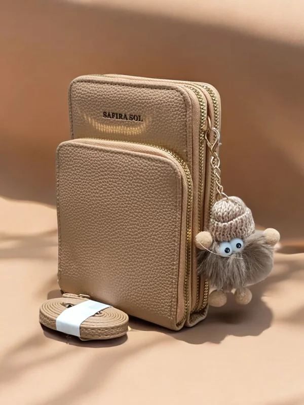 Bolsa Porta Celular Safari Sol acompanha Chaveiro Atacado