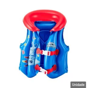 Colete Inflável 45cm com Cinto Astronauta Atacado
