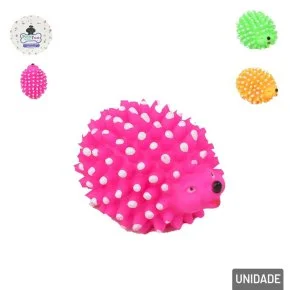 Mordedor para Pet Porco Espinho PVC 9cm Color Atacado