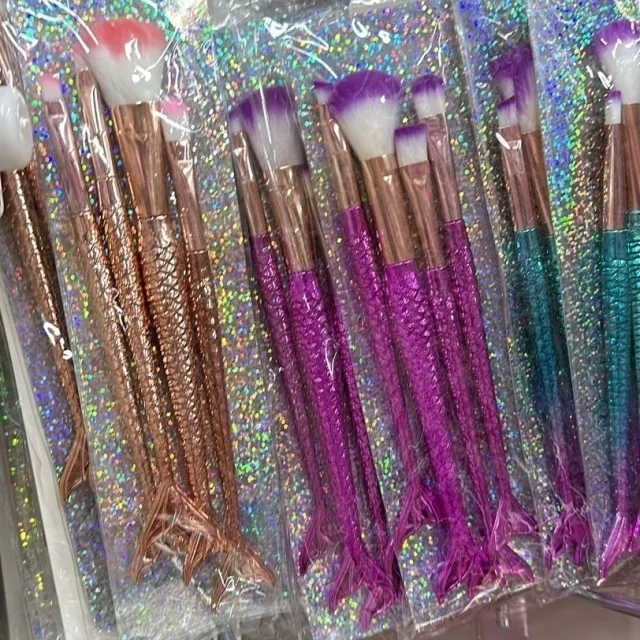 Lote C/12 Kit de Pincel Sereia Atacado