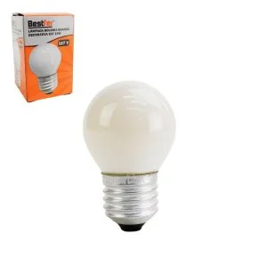 Lâmpada de Bolinha 127V 15W E27 Branca Atacado