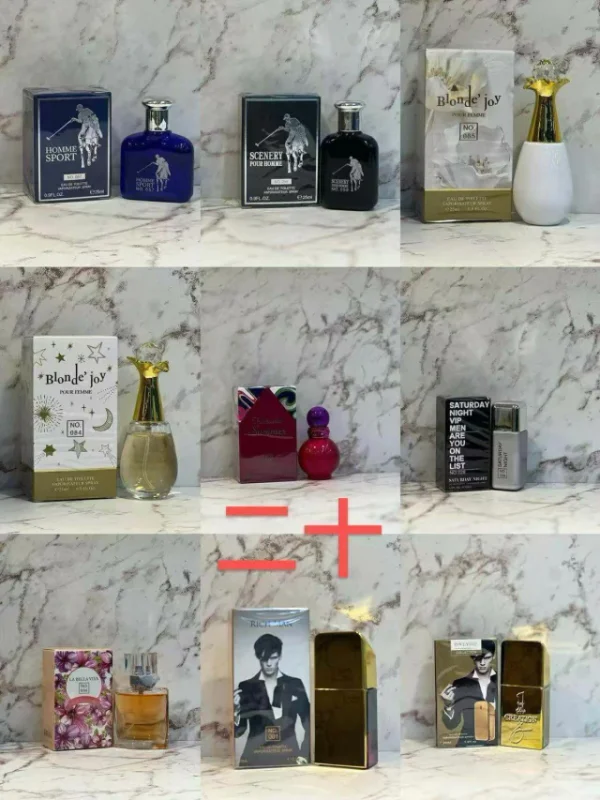 Kit C/10 Perfumes Miniaturas OnlyOu Atacado