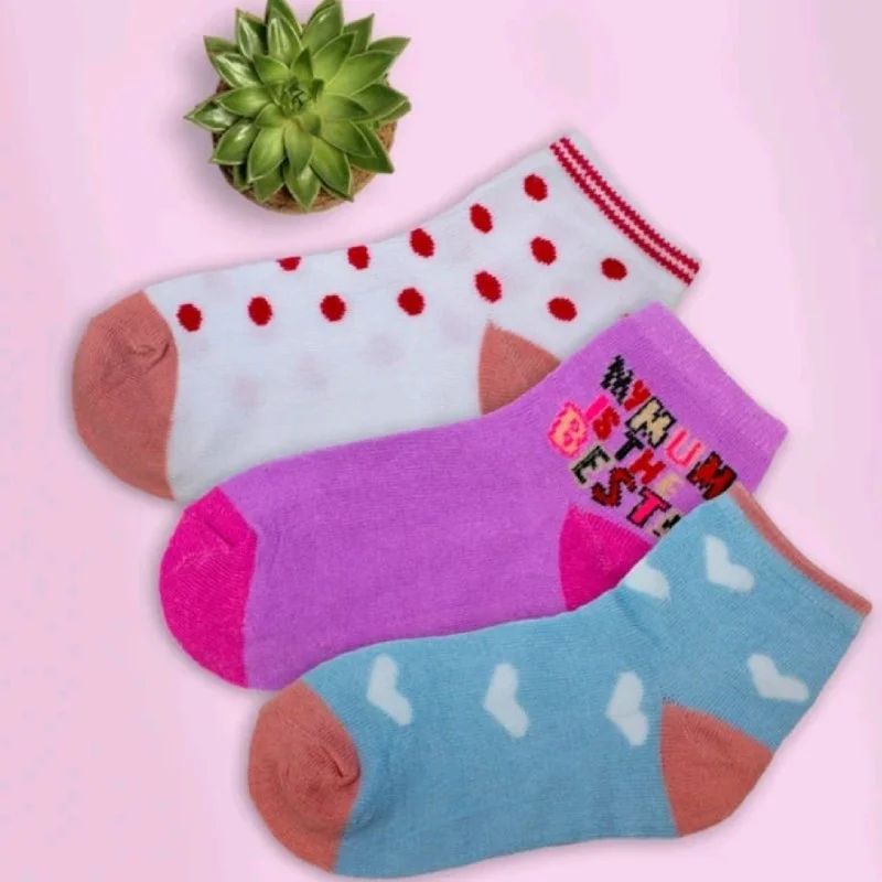 Kit Meia Infantil Feminina Atacado