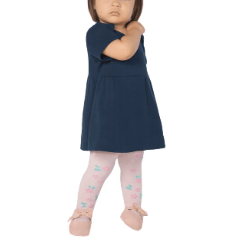 Meia Calça Lobinha Bebê Flowers 13502-043 Atacado