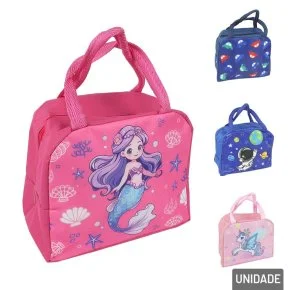 Bolsa Térmica com Alça 19x22,5cm Sortidos Atacado