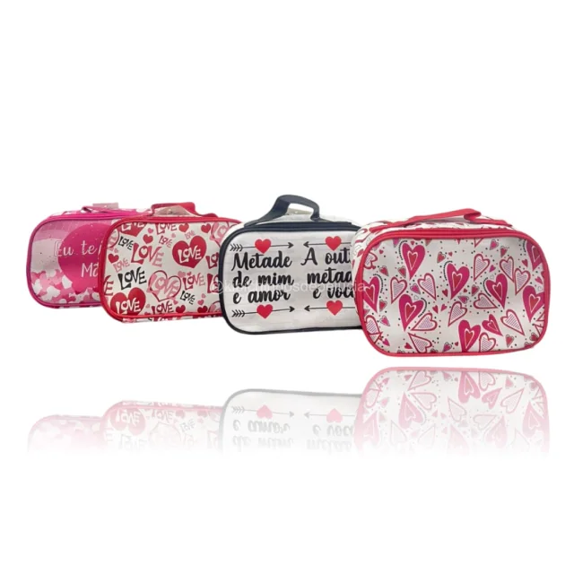 Necessaire Amor 21x13x9cm Atacado
