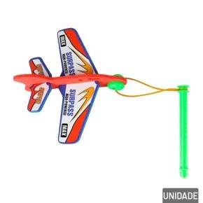 Avião de EVA 12,5cm com Lançador de Plástico Atacado