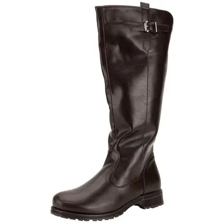 Bota Feminina Cano Alto Mooncity 72129 Café Atacado