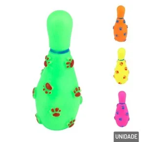 Mordedor para Pet em Vinil 13cm Pino Color Atacado