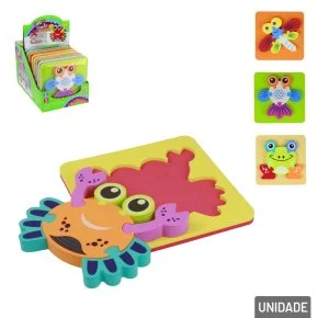 Quebra Cabeça de EVA para Banho Animais Sortidos Atacado