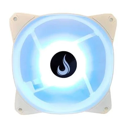 Cooler FAN Rise Mode, 120mm, Led RGB, Branco - RM-MB-02-5V Atacado