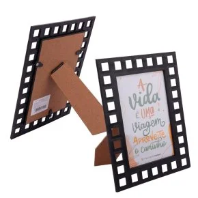 Porta Retrato de Plástico 10x15 Moldura Vazada Atacado